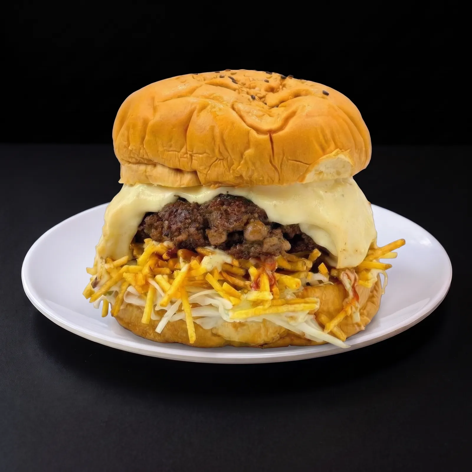 Hamburguesa Maracucha de Carne