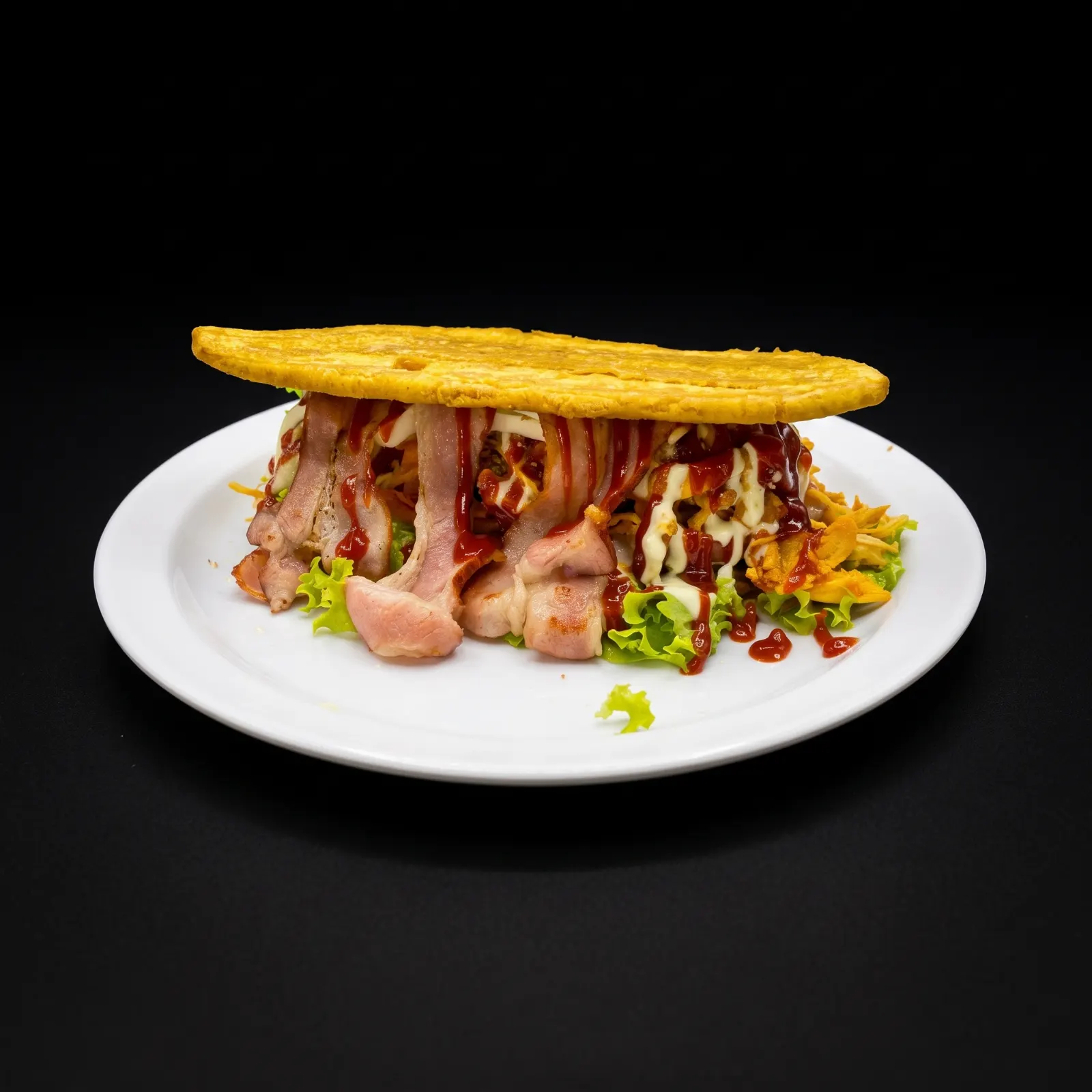 Patacón de Pollo